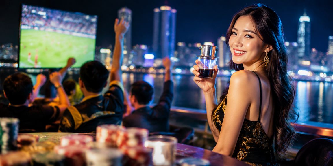 Không gian Nha Trang với cà phê và nội dung bóng đá dành cho người dùng 8xx